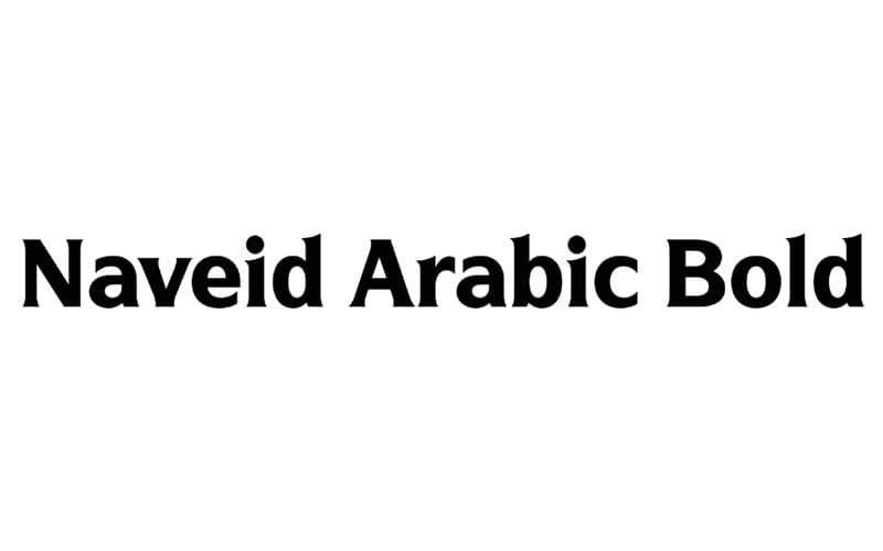 Naveid Arabic Bold Font Free Download