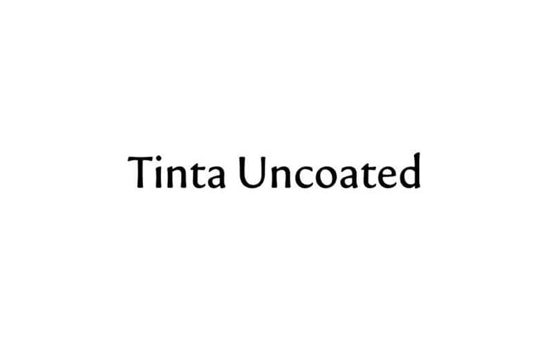 Tinta Uncoated Font Free Family Download