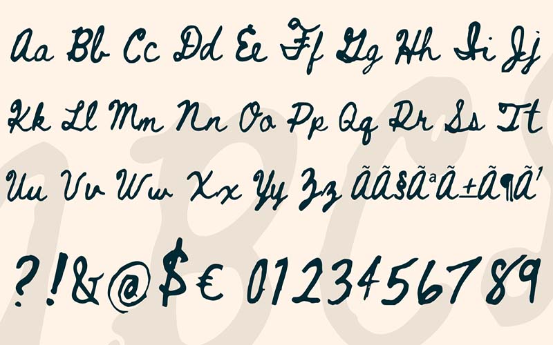 Beth Ellen Font Family Free Download