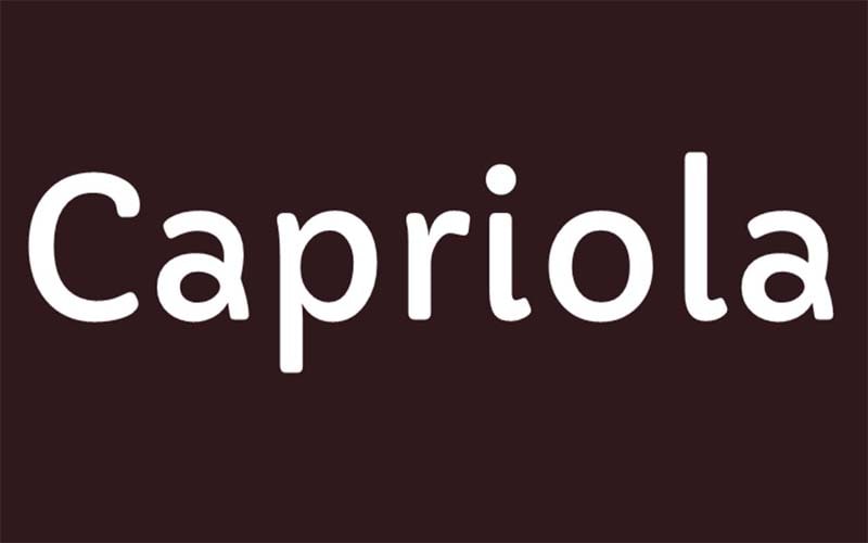 Capriola Font Family Free Download