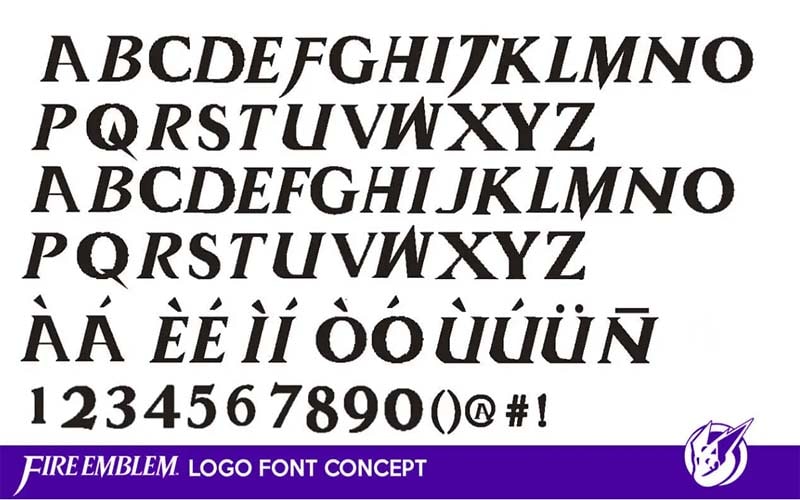 Fire Emblem Font Family Free Download