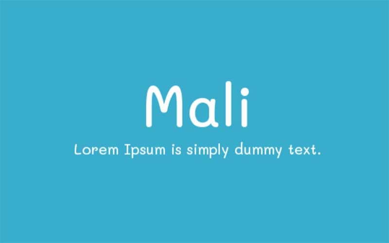 Mali Font Family Free Download