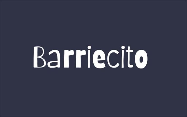 Barriecito Font Free Download