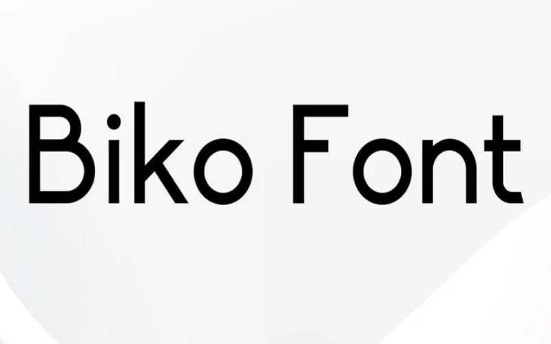 Biko Font Family Free Download
