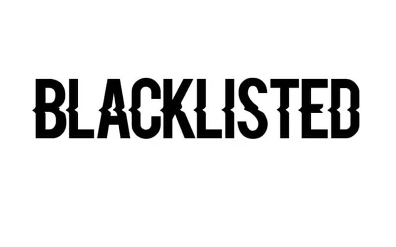 Blacklisted Font Family Free Download
