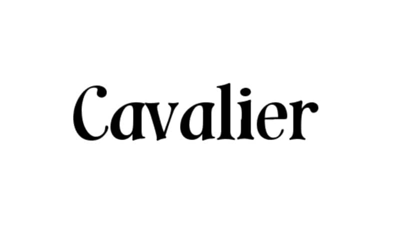 Cavalier Font Family Free Download