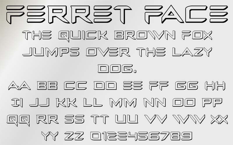 Ferret Face Font Family Free Download