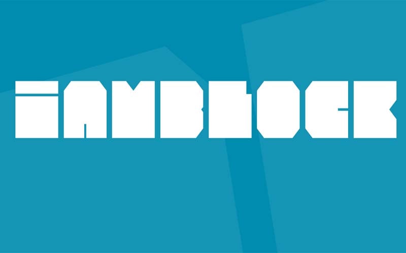 Iamblock Font Family Free Download