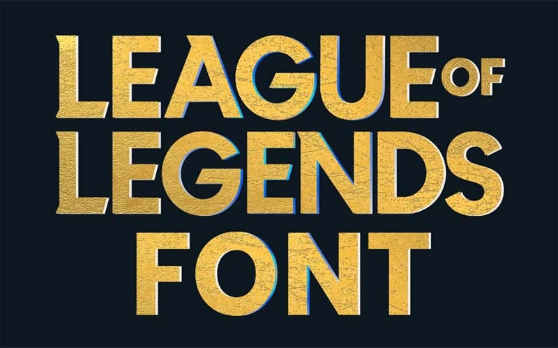 League of Legends Font Family Free Download