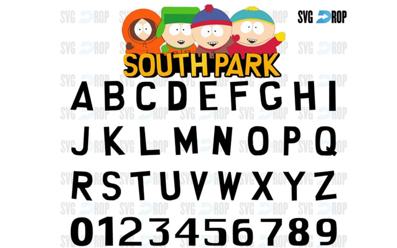 South Park Font Free Family Download