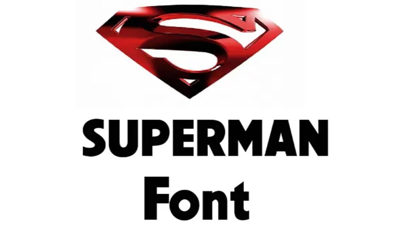 Superman Font Family Free Download