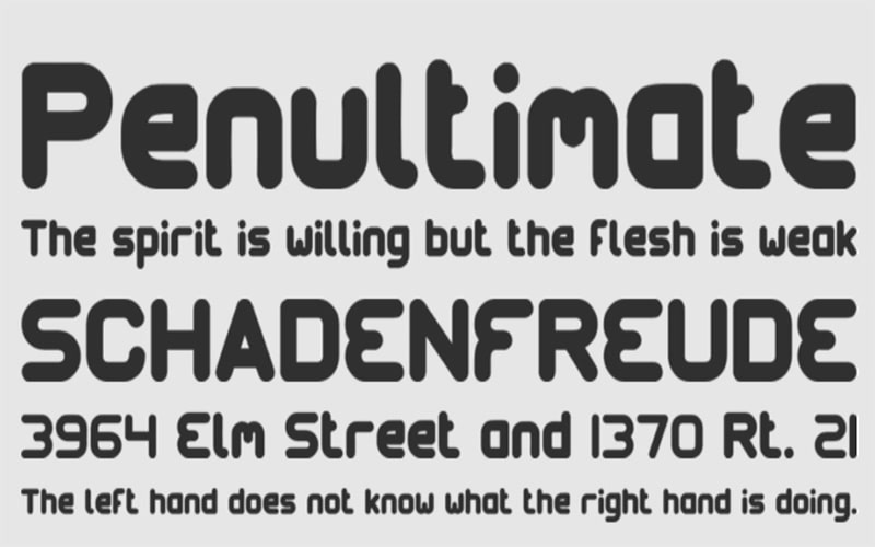 Gangster Font Family Free Download