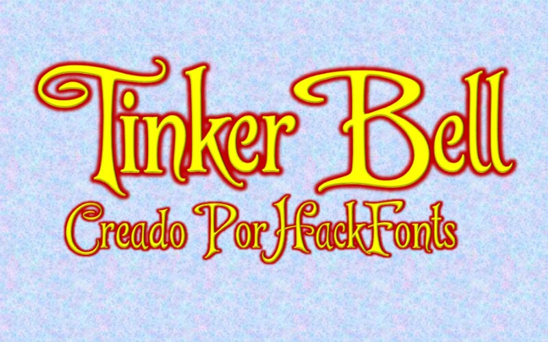 Tinker Bell Font Family Download