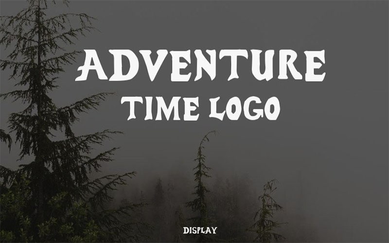 Adventure Time Logo Font Family Download
