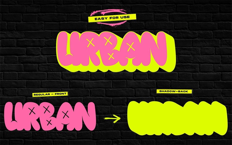 Bubble Graffiti Font Family Download
