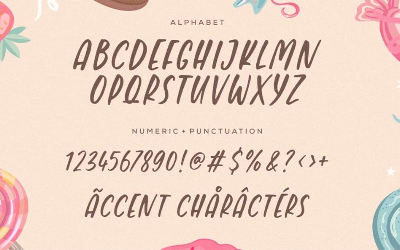 Candyland Font Free download