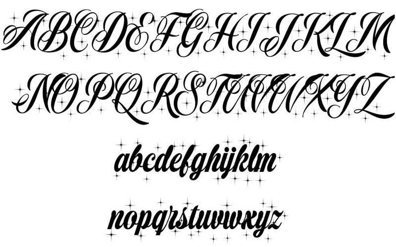 Christmas Sparkle Font Free Family Download