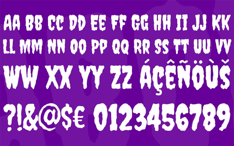 Creepster Font Free Family Download