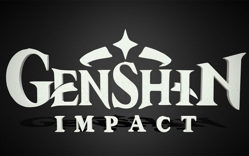 Genshin Impact Logo Font Family Download