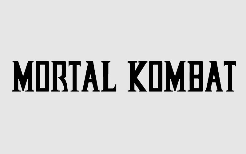 Mortal Kombat Font Free Family Download