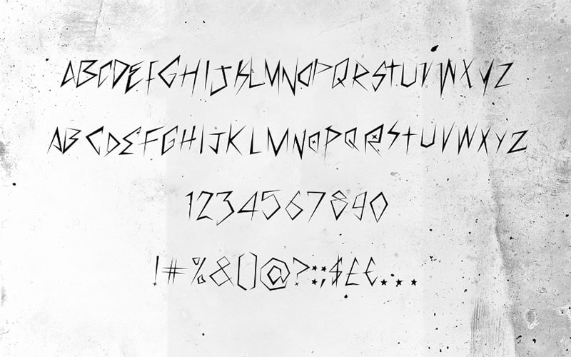 Rock Star Font Free Family Download