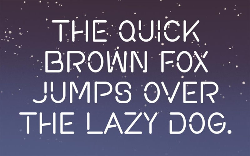 Space Stacked Font Free Family Download