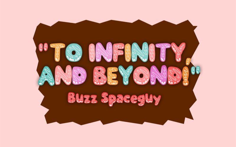 Vintage Donut Font Family Download