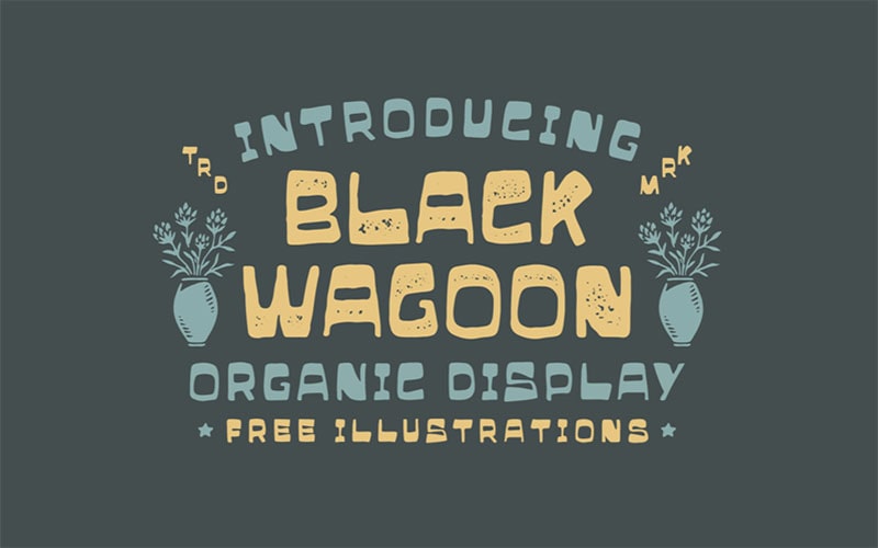 Black Wagoon Font Free Family Download