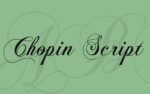 Chopin Script Font Free Family Download