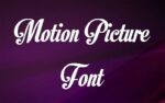 Motion Picture Font Free Family Download
