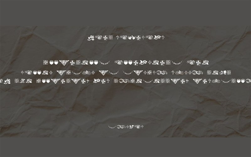 Printers Ornaments One Font Family Download