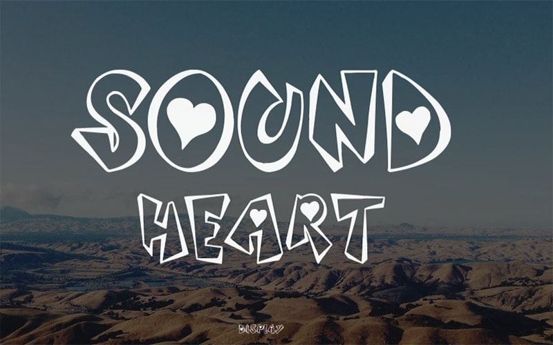 Sound Heart Font Free Family Download