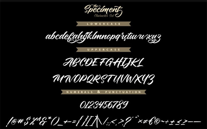 The Speciment Font Family Free Download