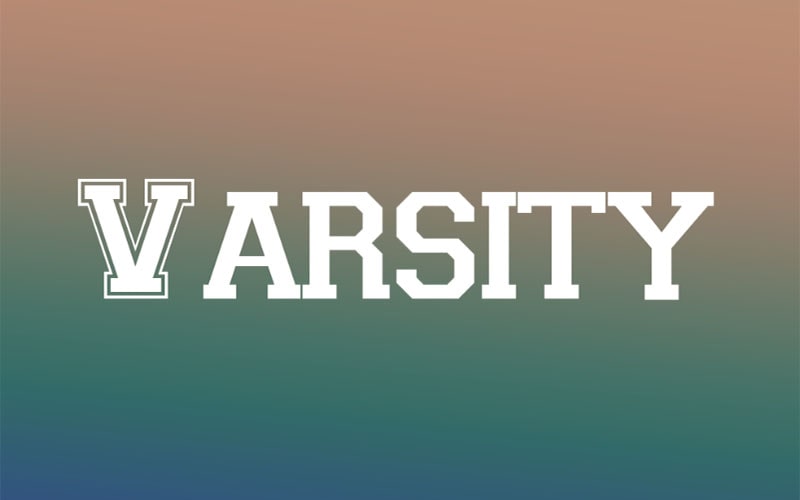 Varsity Font Free Family Download