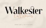 Walkester Font Free Family Download