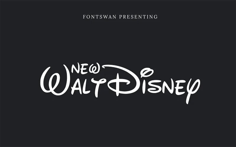 Waltograph Disney Font Free Family Download